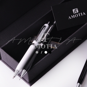 [아모티아] 리베 금속 볼펜+샤프 세트