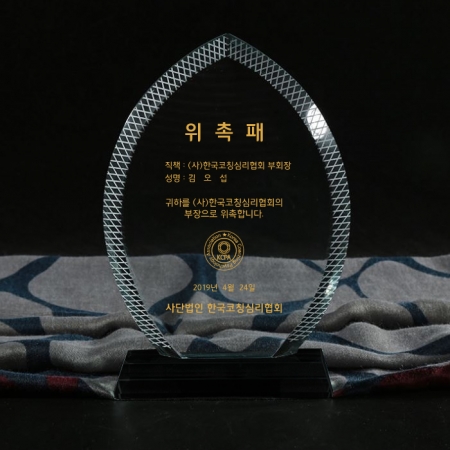 [트라포]크리스탈상패 감사패 TR27 #2