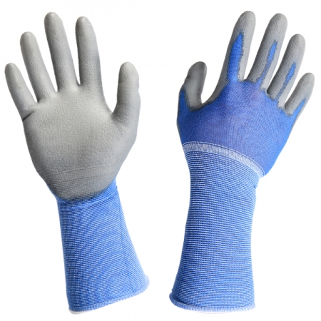 로얄 블루 순잎따기 장갑 (장목) #2