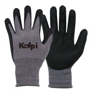 블랙폴리 NBR 팜 코팅장갑 // 손등 인쇄 가능