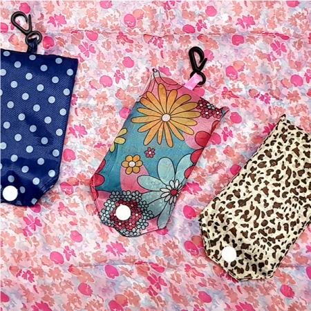 방수 고급 장바구니 시장가방 에코백 마트 가방-단추식 #2