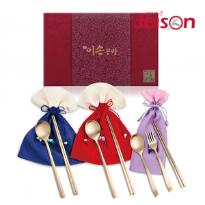 [이손공방] 방짜유기 3인세트 (ESA7)