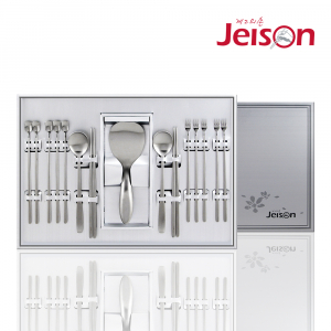 제이손 퍼주박 주걱 P형 수저 2인 종합 세트 (PRL15)