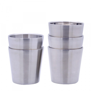 코스텐 스테인리스 이중컵A (국산/무광)