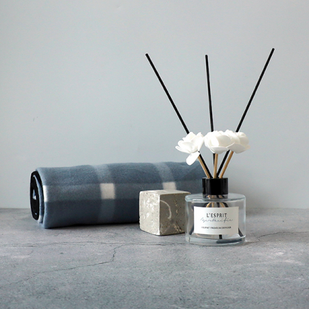 레스쁘리 고급 디퓨저 세트 D (디퓨저 120ml 1P + 무릎담요) #3