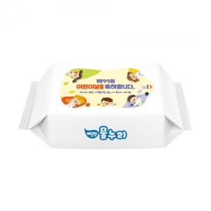 40매 백색 물티슈