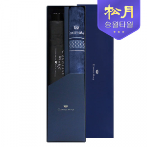 송월타올 더블다이아 세면타올 40 + CM 3단 폰지우산 2p 콤보세트