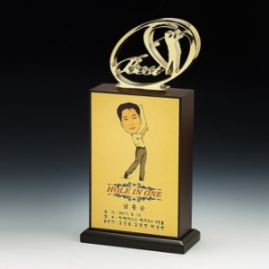 8) 49-2 금속 우드상패