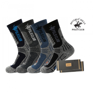 폴로클럽 기능성 장목 등산 양말 (남성)