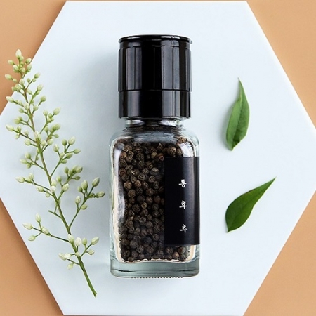 최상급소금 글라인더원형170ml 통후추 #2