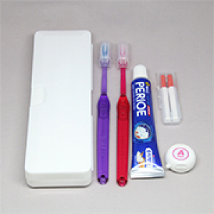 이중모 2 + 커플 사각 + 치간 2p + 치약 + 치실