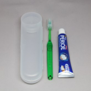 이중모 + 양치컵 케이스 + 치약