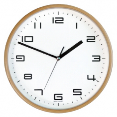 피아- 무소음 원목 벽시계C  255Φ