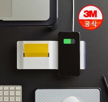 3M 고속무선충전기 점착메모지 디스펜서 #2