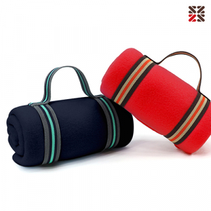 솔리드 H 밴드 담요 중형