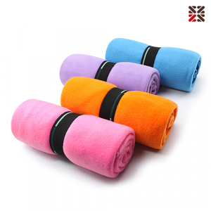 솔리드 심플 밴드 담요-중 750*1000mm