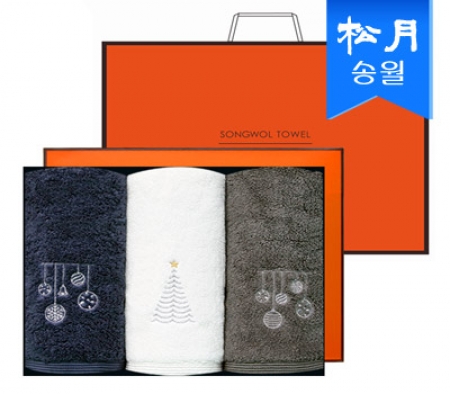 송월 크리스마스 징글벨 3매세트+쇼핑백 s #2