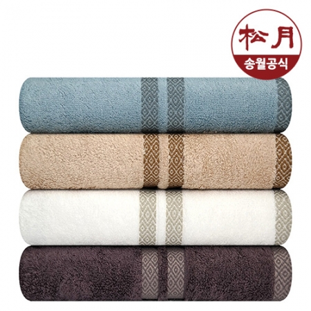 [송월타올] 노을 뱀부얀 타올 무지 수건 호텔 수건 #2
