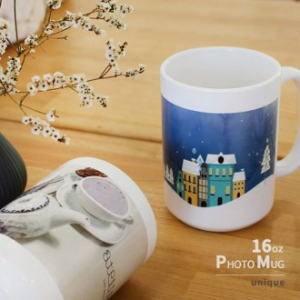 16온스 롱 포토머그 아델