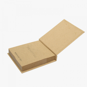 크라프트 하드커버 점착메모지 100매