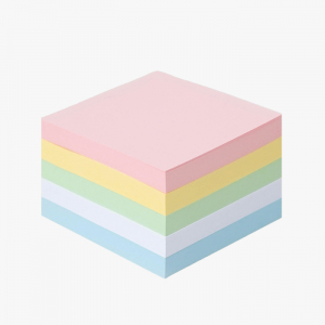 큐브형 점착 메모지 측면 5색 (HS-70-24)