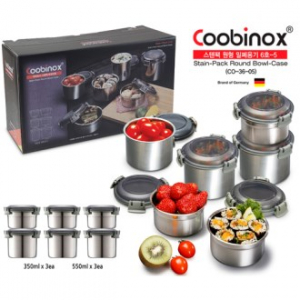 [쿠비녹스] 스텐팩 밀폐용기 6호-5 (CO-36-05)