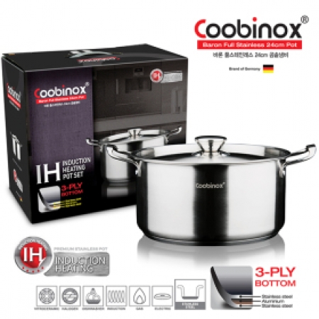 [쿠비녹스] 바론 풀스텐 24cm 곰솥냄비 #2