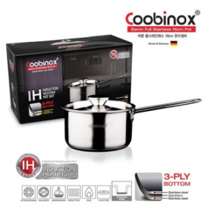 [쿠비녹스] 바론 풀스텐 18cm 편수냄비