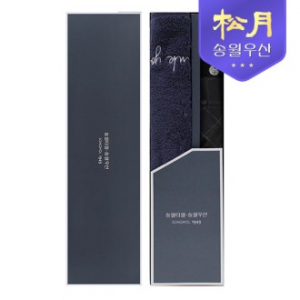 송월 땡큐 190g 타올 + 2단 다이아라인 우산 2p 세트