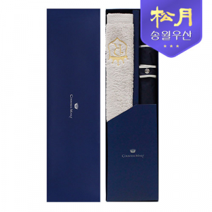 송월 로얄 클래스 R60 타올 + 2단 폰지바이어스 우산 2p 세트