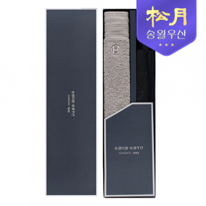 송월 호텔컬렉션 네추럴코밍 40 타올 + 2단 완벽 무지우산 2p 세트