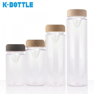 보틀로만 PET 마이보틀 우드 쉐이킹 300, 350, 500ml
