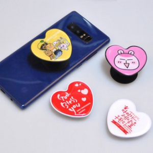 그립팝 하트 스마트폰 거치대