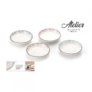 리빙아트 디오바코 아뜰리에 원형 접시 4P