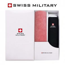 스위스밀리터리 3단 수동 사각 우산 + 150g 세면타올세트