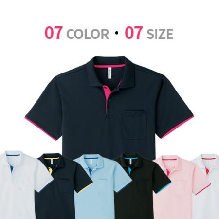 기능성 레이어드 카라티 폴로 티셔츠 #2