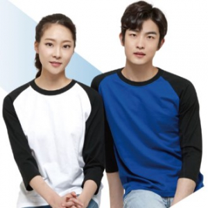 면 30수 코마 나그랑 7부 티셔츠