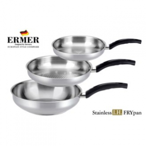 에머 스텐레스 IH 후라이팬 3종 (무코팅)