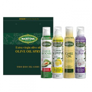 만토바 엑스트라 버진 올리브 오일 스프레이 아보카도 + 레몬 + 기오일 + 갈릭
