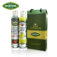 만토바 엑스트라 버진 올리브 오일 스프레이 오리지널 + 레몬