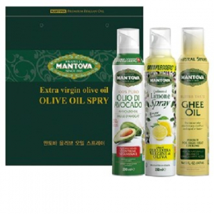 만토바 엑스트라 버진 올리브 오일 스프레이 아보카도+레몬향 올리브 오일 스프레이 +기오일 스프레이 버터맛