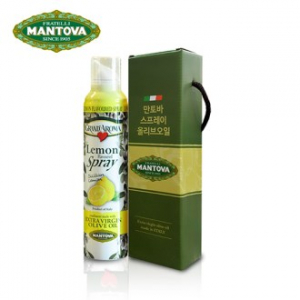 만토바 엑스트라 버진 올리브 오일 스프레이 레몬
