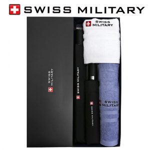 스위스밀리터리 2단 자동 무지 우산 + 3단 완전자동 리버스 우산 + 140g 타올 2P 세트