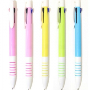6링 3색 파스텔 볼펜