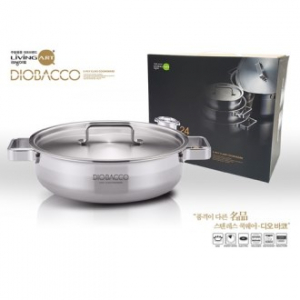 리빙아트 디오바코 통5중 스텐 24 전골냄비