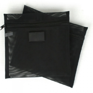 전면 라벨 인쇄되는 망사 파우치