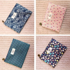 휴고 패턴 파우치 화장품파우치 21x15cm