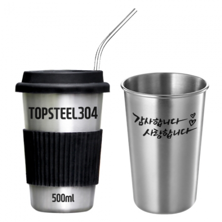 (H-107) 탑스틸304 스텐 텀블러 500ml #2