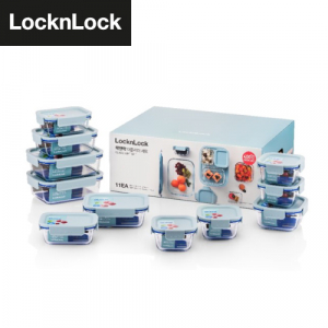 더클리어 유리 락앤락 밀폐용기 세 11호 LL