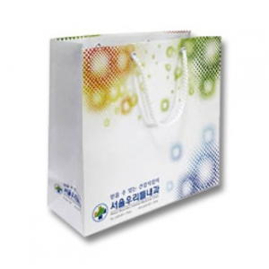 종이쇼핑백5, 220x180x120mm 3절